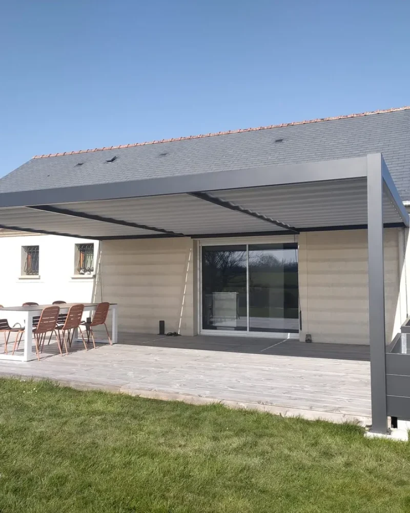 Réalisation de pergolas, carport et stores par CD menuiserie, menuisier à Erdre-en-Anjou