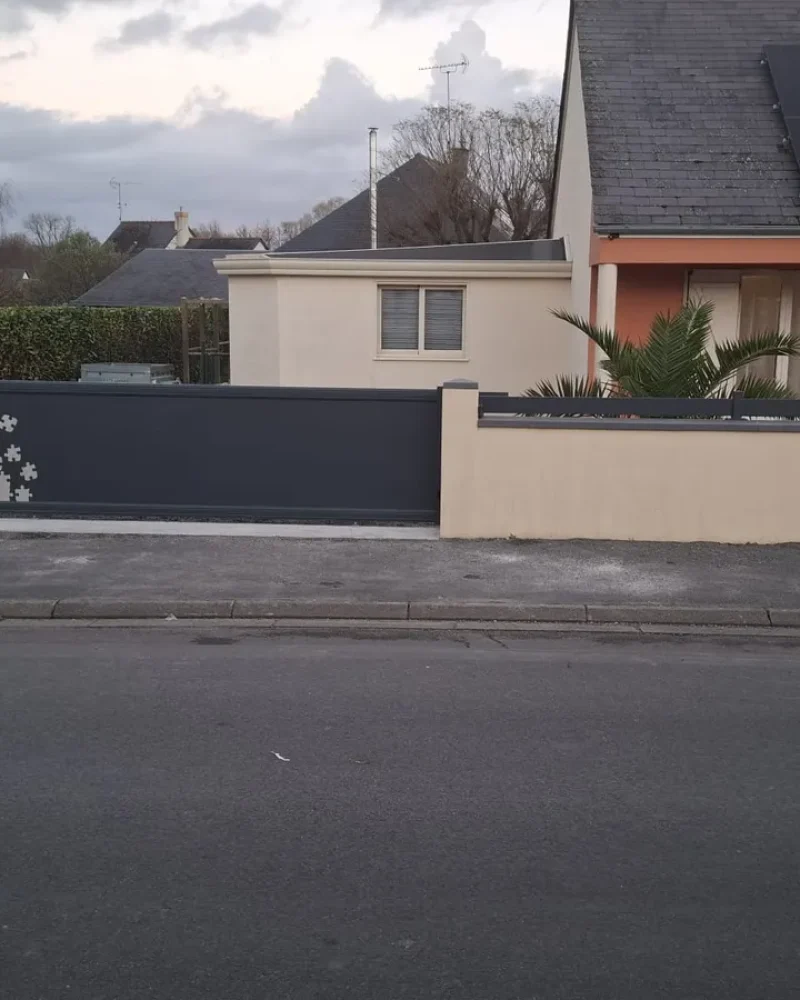 Réalisation de portails par CD menuiserie, menuisier à Erdre-en-Anjou