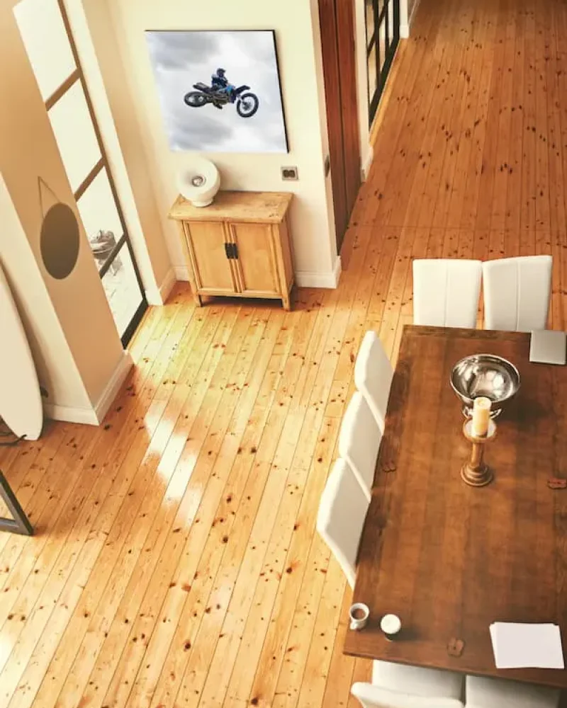 Illustration de parquet par CD menuiserie, menuisier à Erdre-en-Anjou